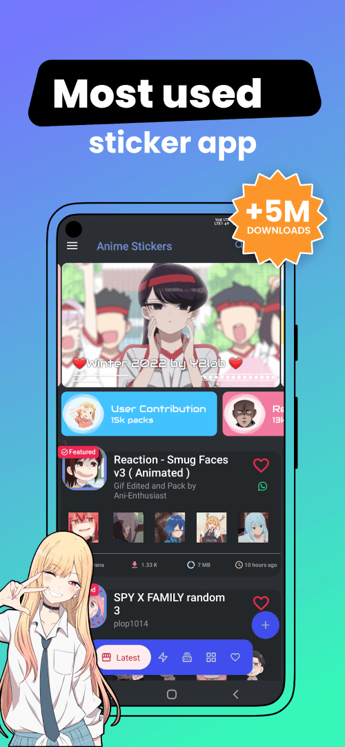 Anime Stickers-screenshot-2